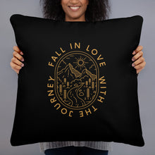 Load image into Gallery viewer, Fall in Love With The Journey Cozy Pillow
