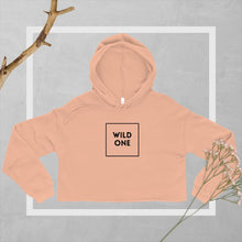 Load image into Gallery viewer, WILD ONE Crop Hoodie
